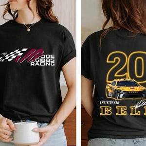 Christopher Bell #20 NASCAR T-Shirt: Retro Racing Tee