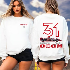Esteban Ocon #31 Racing Shirt – F1 Haas Team Fan Tee for Motorsport Lovers, Esteban Ocon Formula 1 Shirt – #31 Ocon Tee for F1 Fans