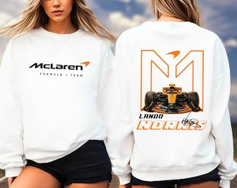 Lando Norris #1 F1 Racing Shirt: McLaren Formula One Tee, Motorsport Gift