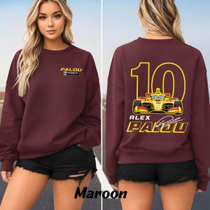 Alex Palou #10 IndyCar T-Shirt im Vintage Racing Look