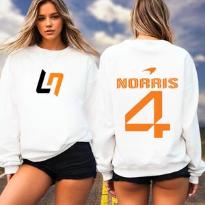 Lando Norris F1 Racing Tee: McLaren Formula 1 Fan Shirt