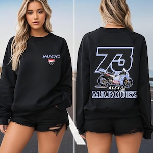Álex Márquez #73 MotoGP T-Shirt, Alex Marque Collector Gift, Vintage Racing Look, Moto2 World Champion Gift, Gresini #73 Merch, Marque shirt
