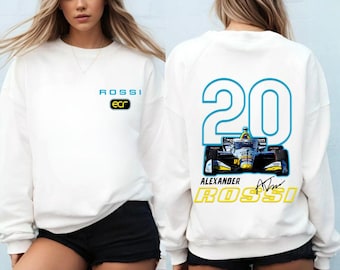 Alexander Rossi #20 IndyCar T-Shirt: Retro Racing Tee