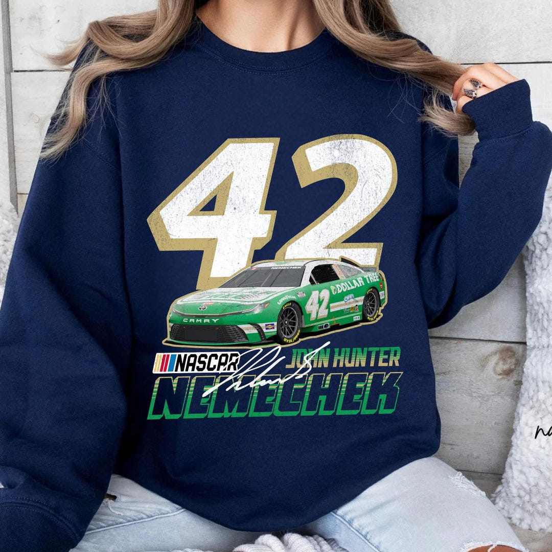 42 Racing John Hunter Nemechek #42 Racing Shirt, NASCAR Fan Tee, Motorsport ...