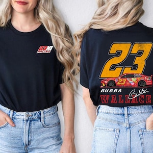 Bubba Wallace #23 Sweatshirt: Vintage Nascar Rennspiel-Shirt