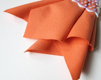 Wool Felt, Coral, 100% Wool, Pure Merino Fiber, Large Felt Sheet, Felt Square, Non Woven Fabric, Certified Safe