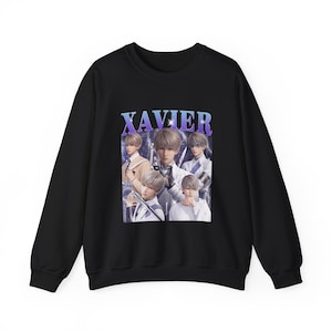 Xavier Love and Deepspace Vintage Bootleg Sweatshirt, LaDs Xavier, Xavier Love and Deepspace Unisex Crewneck Sweatshirt