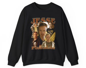 Sudadera pirata vintage de Jesse Pinkman, sudadera unisex de cuello redondo Heavy Blend™ de Aaron Paul.