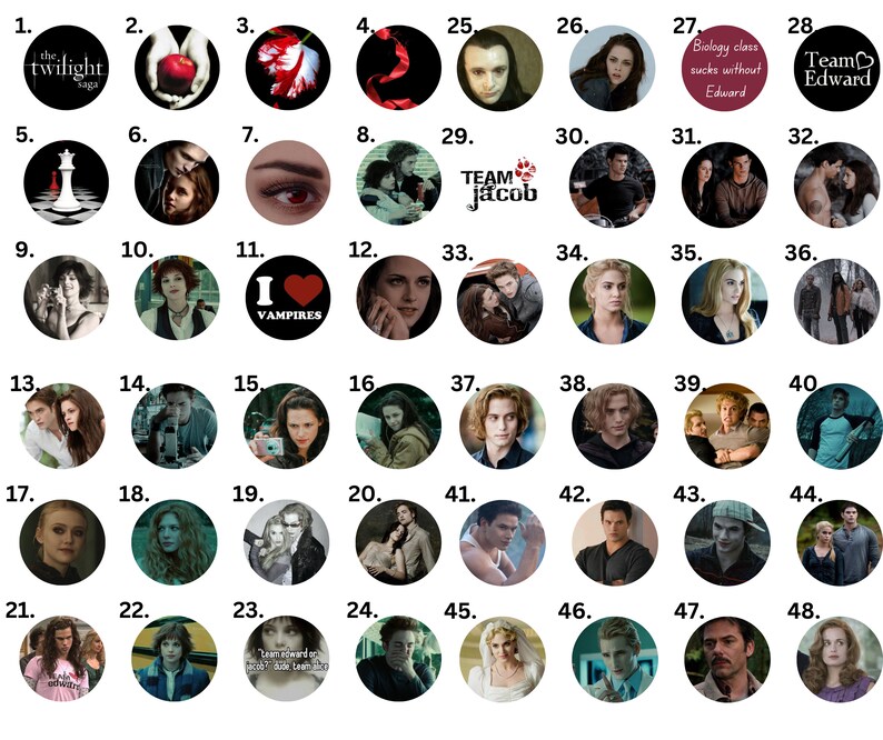 PRE ORDER Personalised Pin Advent Calendar Customize Yourself 32mm