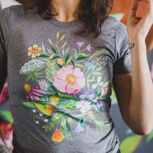 Bouquet Tri-Blend T-Shirt