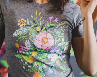 Bouquet Tri-Blend T-Shirt