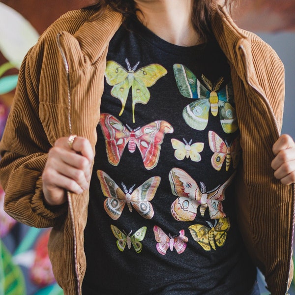 Moths Tri-Blend T-Shirt
