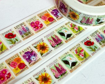 Seed Packets Washi Tape #12