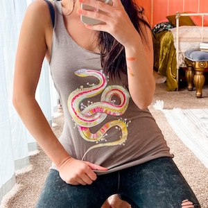 Candy Snake Racerback Tank