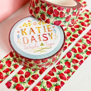 Strawberry Washi Tape #8