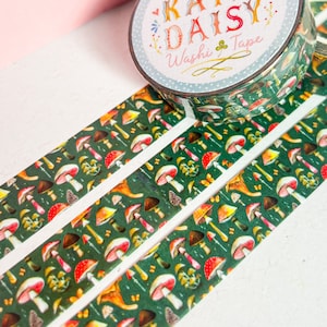 Mushrooms Washi Tape #13