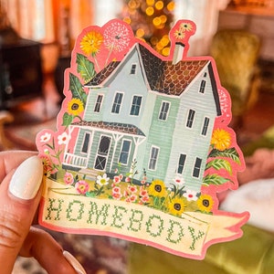 Pegatina mate Homebody