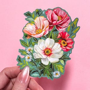 Sticker mat Lydia's Bouquet