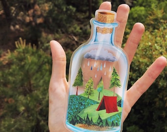 Wilderness in a Bottle Sticker