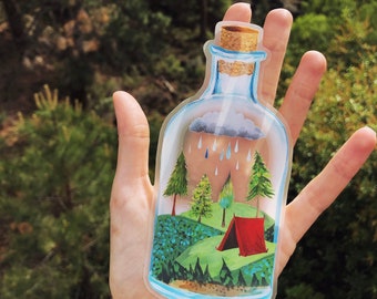 Wilderness in a Bottle Sticker