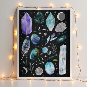 Crystal Collection Kunstdruck |  Katie Gänseblümchen | 20x30 | 11x14