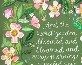 Secret Garden Art Print