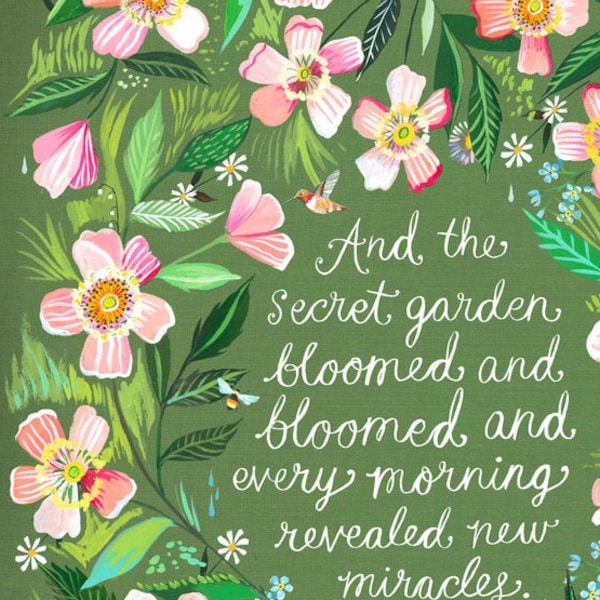 Secret Garden Art Print