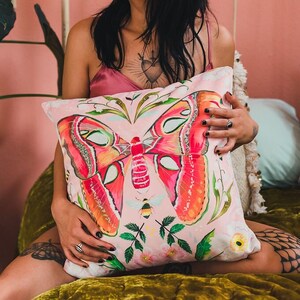 Velveteen Moth Pillowcase