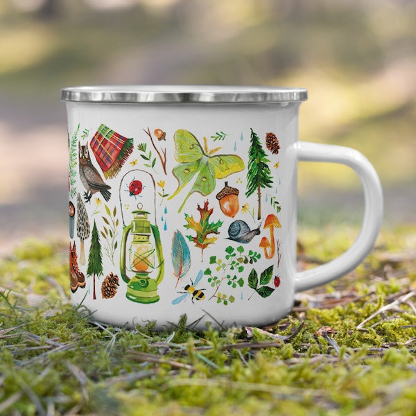 Camping Mug Etsy