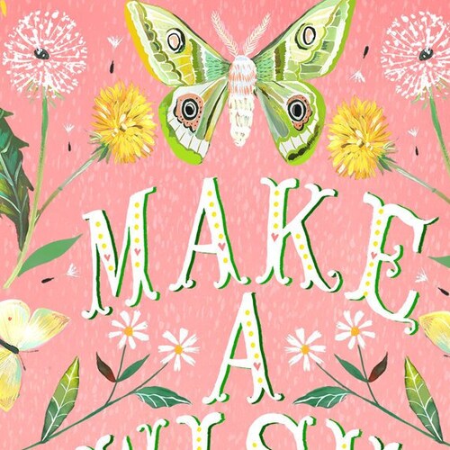 Make A Wish Art Print Floral Painting Katie Daisy 8x10 Etsy Make a wish art print floral painting katie daisy 8x10 etsy