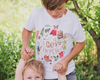 Camping Toddler Tee