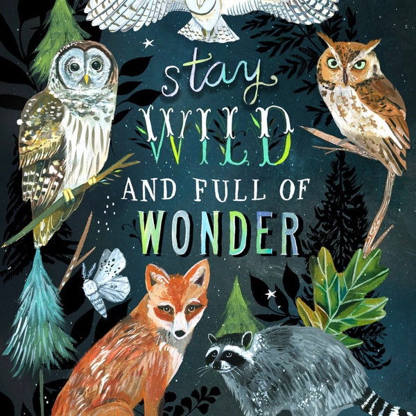 Wild & Wonder art print