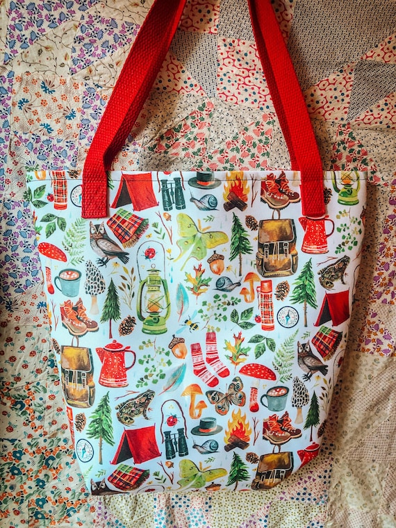 Camping Tote bag