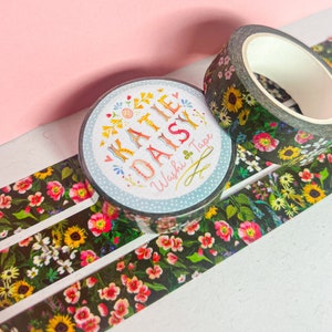 Green Meadow Washi Tape 6 image 1