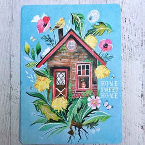 Casa Dandelion - Cartão de felicitações