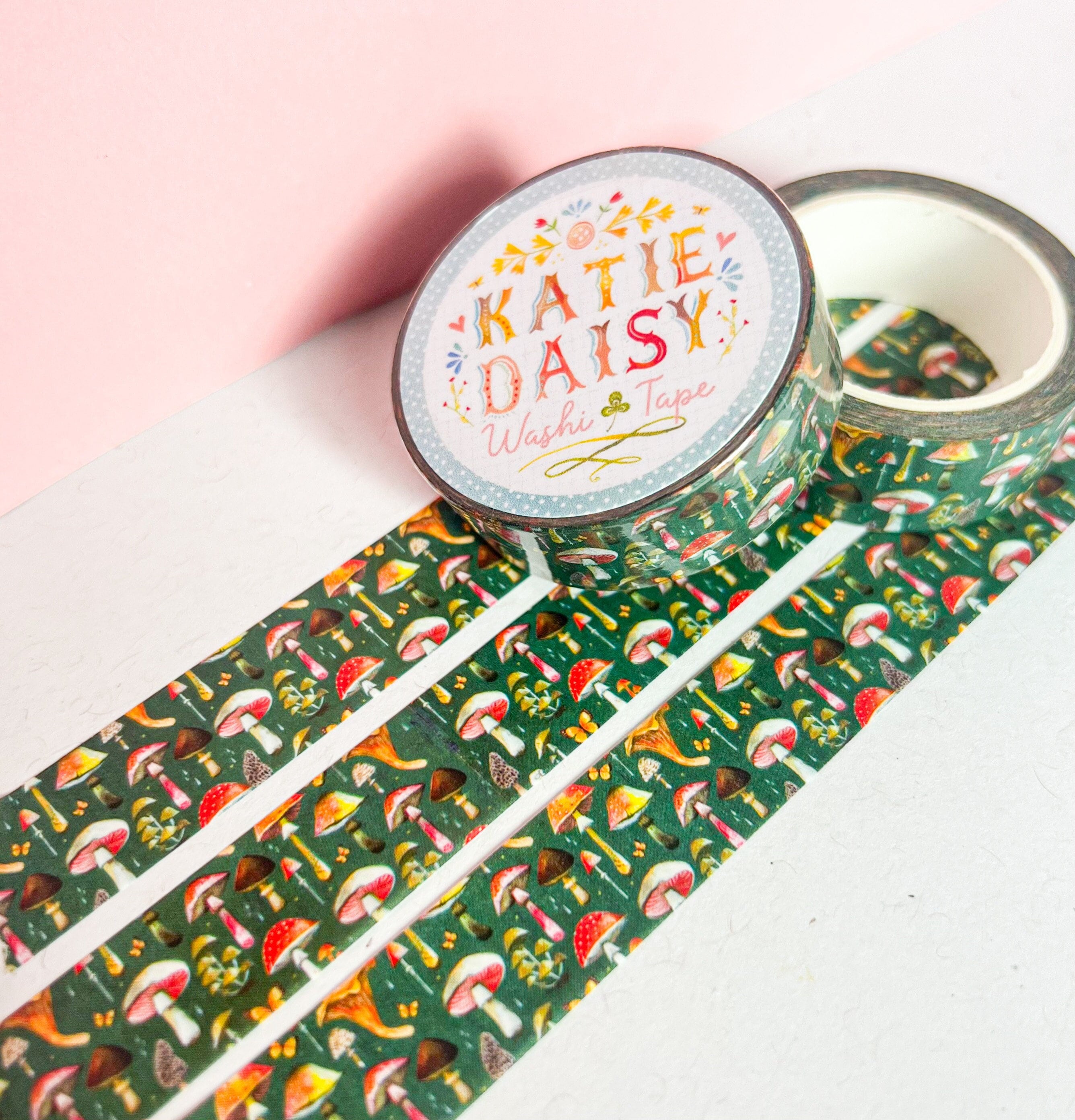 Mushroom Washi Tape – 12 DAYS