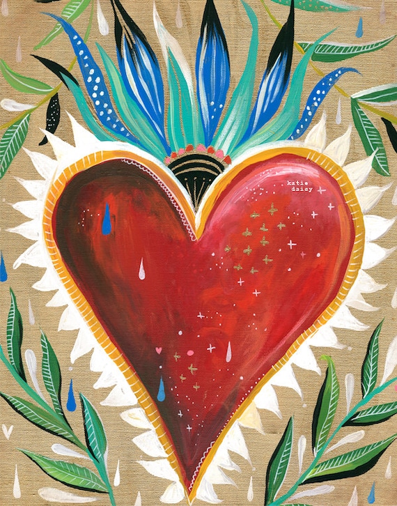 Sacred Heart Art Print