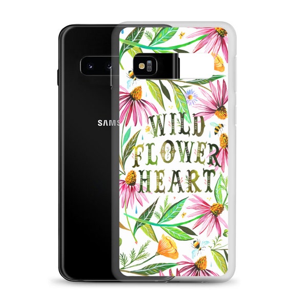 Wildflower Heart Samsung Case
