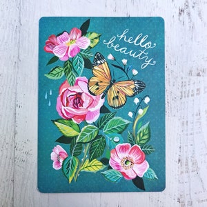 Hello Beauty - Greeting Card