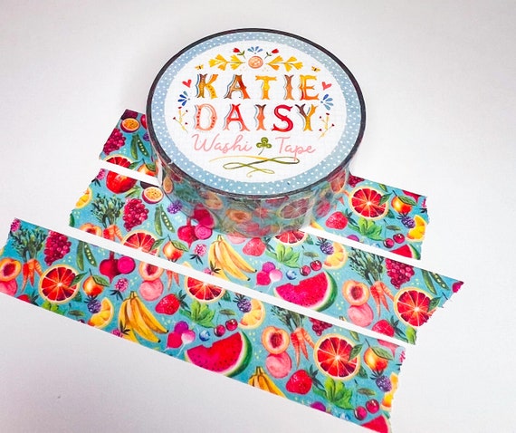 Fruit and Veggie Washi Tape #20