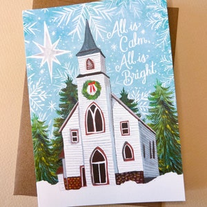 Calm & Bright Holiday Card