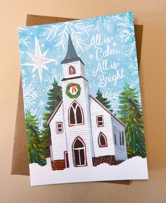 Calm & Bright Holiday Card