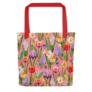 Tulip Field Tote bag image 8