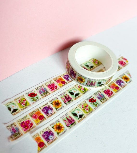 Seed Packets Washi Tape #12