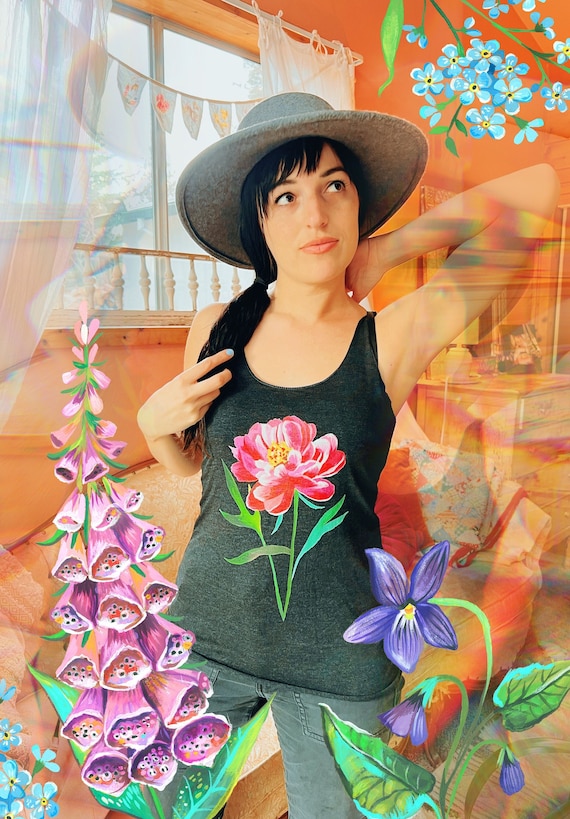 Peony Racerback Tank