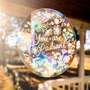 You are Radiant Adhesive Suncatcher image 1