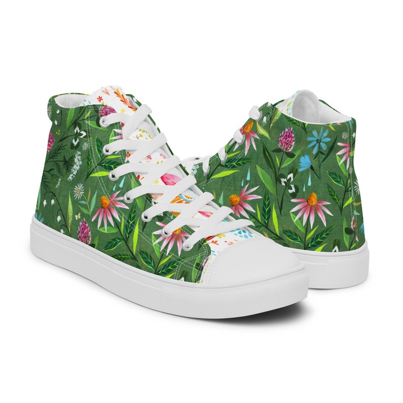 Green Prairie Canvas Shoes image 8