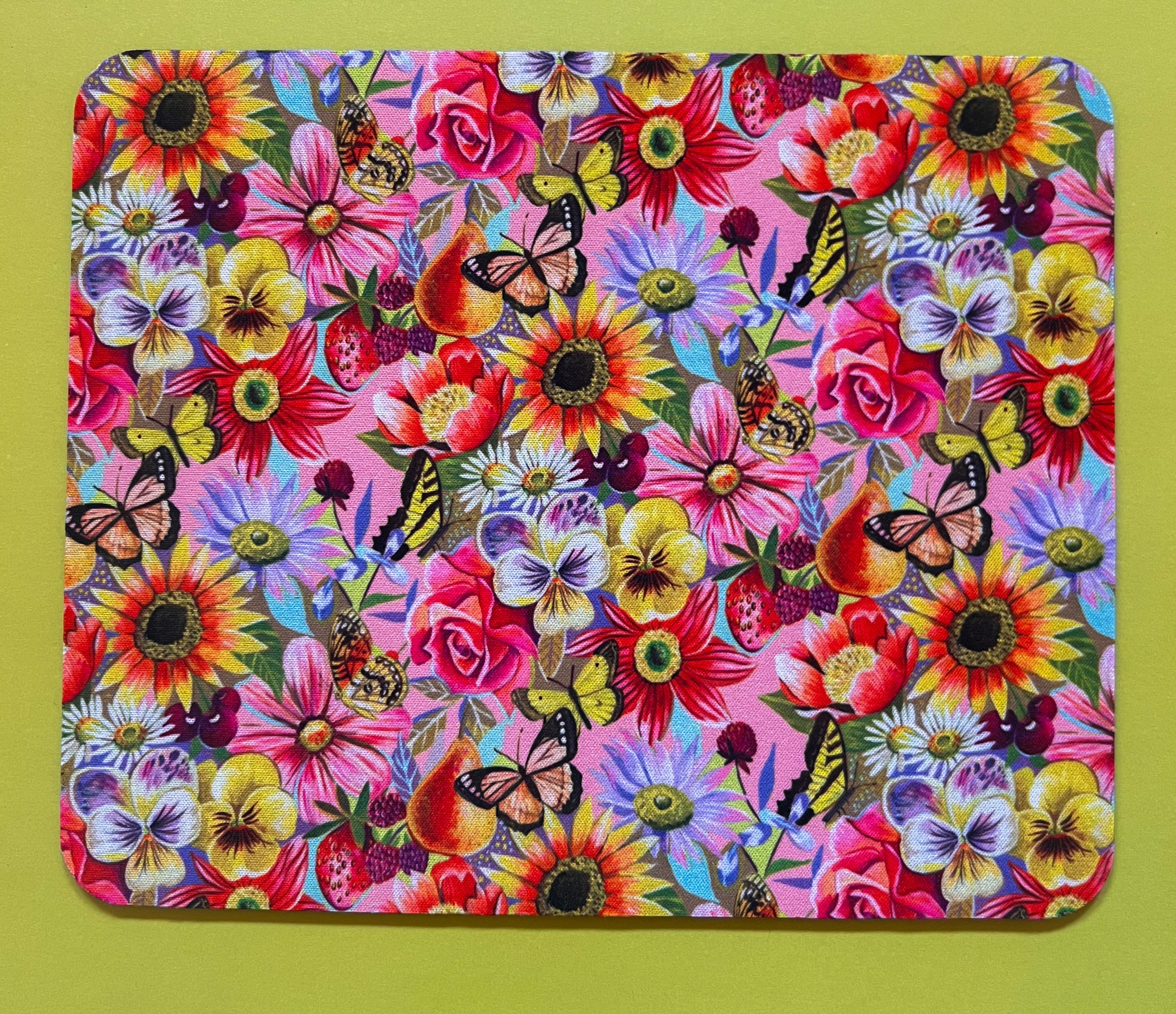 Mouse pad - Bright Florals