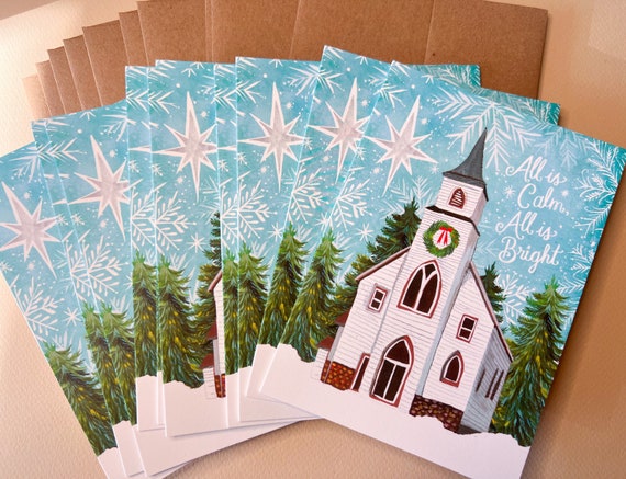 Calm & Bright Boxed Cards