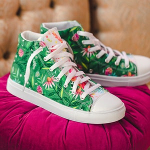 Green Prairie Canvas Shoes